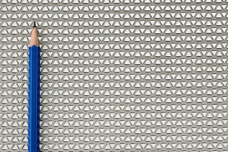 Ferrier Design Perforated
Pattern: .144" Triangle
Material: Mild Steel (Unfinished) Ferrier Design Perforated
Pattern: .144" Triangle
Material: Mild Steel (Unfinished)